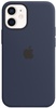 Apple iPhone 13 mini Silicone Case with MagSafe Deep Navy (high copy)