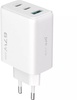 Proove Silicone Power 2 67W (2*Type-C+USB) White