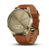 Garmin Vivomove HR Gold with Light Brown Leather Band (010-01850-15/A5)
