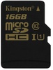 Kingston 16 GB microSDHC class 10 UHS-I SDCA10/16GBSP