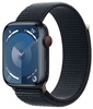 Apple Watch Series 9 GPS + Cellular 45mm Midnight Aluminum Case With Midnight Sport Loop (MRMF3)