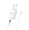 Hoco C62A Victoria 2USB 2.1А + Type-C White