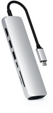Satechi Aluminum Type-C Dual Multimedia Adapter Silver (ST-UCSMA3S)