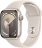 Apple Watch Series 9 GPS + Cellular 45mm Starlight Alu. Case w. Starlight Sport Band - M/L (MRM93)