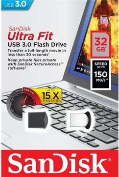 SanDisk 32 GB USB 3.0 Ultra Fit (SDCZ43-032G-GAM46)