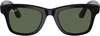 Ray-Ban | Meta Wayfarer [Gen 2] Large Shiny Black Frame / G-15 Green Lenses (RW4012 601/71 53-22)