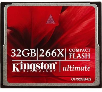 Kingston 32 GB CompactFlash Ultimate 266x CF/32GB-U2