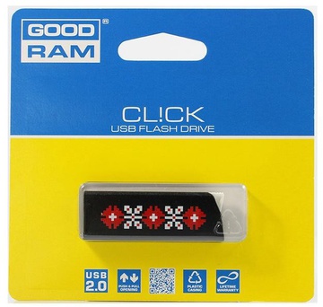 GOODRAM 8 GB Cl!ck Ukraine Black PD8GH2GRCLKR9L