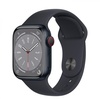 Apple Watch Series 8 GPS + Cellular 41mm Midnight Aluminum Case with Midnight Sport Band (MNHV3)