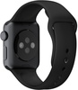 Apple Watch 38mm/40mm/41mm/42mm Sport Band Black (high copy)