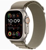 Apple Watch Ultra 2 GPS + Cellular 49mm Titanium Case with Olive Alpine Loop - Large (MRF03)