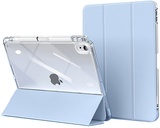 Comma Joy PU Case with Pen Holder for iPad 10gen / 11" (2025) Light Blue