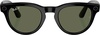 Ray-Ban Meta Headliner Gen2 Low Bridge Fit Standard Shiny Black Frame/G-15 Green Lenses RW4013F 601/71 51-23