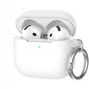 AhaStyle Colorful Silicone Case for Airpods 4 White