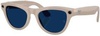 Ray-Ban Meta Skyler Gen 2 Stand.Shiny Chalky Gray Frame/Clear to Sapphire Transit.Lenses RW4014 6700MF 52-20