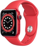 Apple Watch Series 6 40mm Red Aluminum Case with (PRODUCT)RED Sport Band (M00A3)