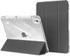 Comma Joy PU Case with Pen Holder for iPad Air 6 13" 2024 / Pro 12.9" (2018-2022) Grey
