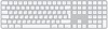 Apple Magic Keyboard with Touch ID and Numeric Keypad for Mac models (MK2C3) RS/A