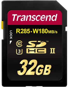 Transcend 32 GB SDHC UHS-II U3 Ultimate TS32GSD2U3