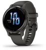 Garmin Venu 2S Slate Bezel with Graphite Case and Silicone Band	(010-02429-10)