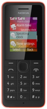 Nokia 107 Dual SIM Red