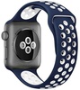 Apple Watch 38mm/40mm/41mm/42mm Sport Band Nike Midnight Blue/White (copy)