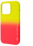 X-Level Rainbow (TPU) for iPhone 14 Pro Max Yellow / Red