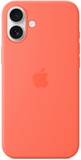 Apple iPhone 16 Plus Silicone Case with MagSafe Tangerine (high copy)