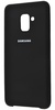 Samsung Silicone Cover Black for Galaxy A8 2018 (A530F)