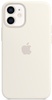 Apple iPhone 12 mini Silicone Case with MagSafe White (MHKV3) (high copy)