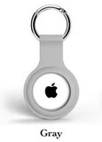 Apple AirTag Silicone Key Ring Grey