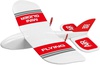 Самолет на радиоуправлении Kfplan Самолет со встроенным гироскопом White-Red (KF606)