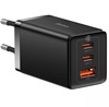Baseus GaN5 Pro 65W (2 Type-С+USB ) + Кабель Type-C to Type-C 100W (1m)