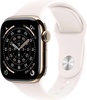 Apple Watch Series 11 GPS + Cellular 42mm Gold Titanium Case w. Light Blush Sport Band - S/M (MF8W4)