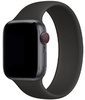 Apple Silicone Solo Loop for Apple Watch 42mm/44mm/45mm/46mm/49mm Black Size S (high copy)