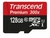 Transcend 128 GB microSDXC UHS-I Premium + SD Adapter TS128GUSDU1