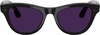 Ray-Ban Meta Skyler Gen2 Standard Shiny Black Frame/Clear to Amethyst Transitions Lenses RW4014 601/CH 52-20