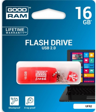 GOODRAM 16 GB Fresh Red (UFR2-0160R0R11)