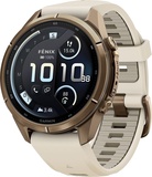 Garmin Fenix 9 Pro inReach 43mm Autumn Gold Titanium with Cream/French Gray Silicone Band (010-04335-20/21)