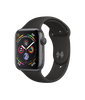 Apple Watch Series 4 GPS 44mm Space Gray Aluminum Case with Black Sport Band (MU6D2)