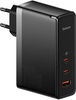 Baseus GaN5 Pro Fast Charger 2C+U 140W Black w/Type-C to Type-C cable (CCGP100201)