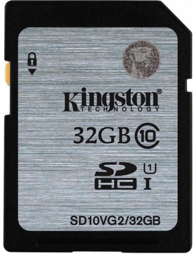 Kingston 32 GB SDHC Class 10 UHS-I SD10VG2/32GB