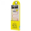 Hoco U8 Zinc Alloy Metal Lightning Cable (1m)