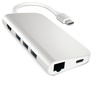 Satechi Type-C Multi-Port Adapter 4K with Ethernet Silver (ST-TCMAS)