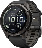 Garmin Fenix 9 Pro inReach 43mm Carbon Gray DLC Titanium w. Black/Pebble Gray Silicone B. (010-04335-10/11)