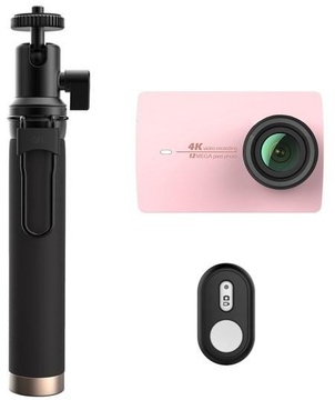Xiaomi Yi 4K camera Rose Travel International Edition + Remote control