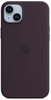 Apple iPhone 14 Silicone Case with Magsafe Elderberry (high copy)