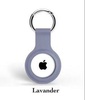 Apple AirTag Silicone Key Ring Lavander