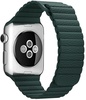 Apple Watch 38mm/40mm/41mm/42mm Leather Loop Forest Green (high copy)