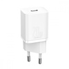 Baseus Super Silicone PD Charger 20W (1Type-C) White (CCSUP-B02)